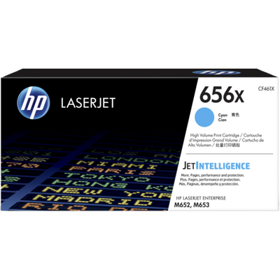 HP 656X Cyan LaserJet Toner Cartridge