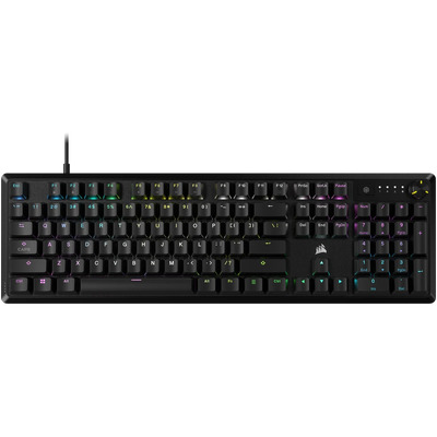 Corsair K70 CORE RGB Black Mechanical Keyboard, Red SW