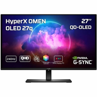 HP HyperX OMEN OLED 27q 27-inch QHD 240Hz Gaming Monitor