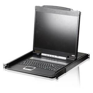 ATEN CL1000N 19" PS/2 VGA LCD 1U Rackmount Console