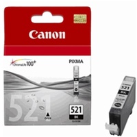 Canon CLI-521BK, BLACK INK CARTRIDGE IP3600,4600,4700, MP540, 550, 560, 630, 640, 980, MX860,870