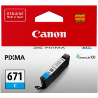 Canon CLI671C CYAN INK TANK FOR MG5760BK, MG6860, M7760