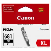 Canon CLI681XLBK BLACK INK 500 PAGES FOR TR7560 TR8560 TS6160 TS8160 TS9160
