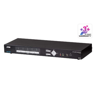 ATEN CM1164A-AT-U 4-Port USB DVI Multi-View KVMP™ Switch