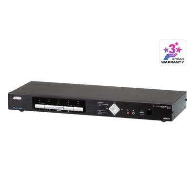 ATEN CM1284-AT-U 4-Port USB 4K HDMI Multi-View KVMP™ Switch