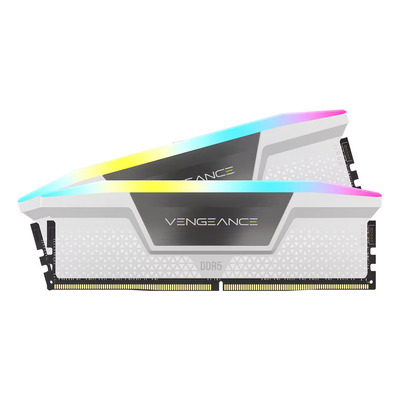 Corsair VENGEANCE RGB White 32GB (2x16GB) 6000MHz DDR5