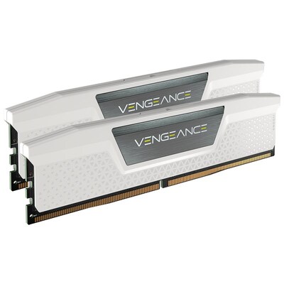 Corsair Vengeance 32GB (2x 16GB) DDR5 5600MHz C40 Memory - White