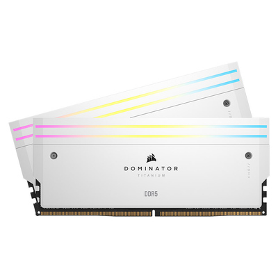 Corsair DOMINATOR TITANIUM RGB White 48GB (2x 24GB) 7200MHz DDR5