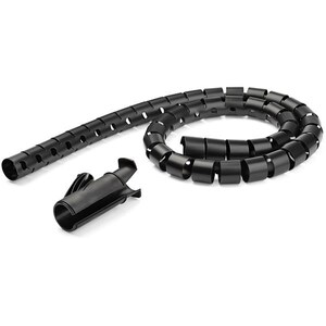 StarTech 2.5m/8.2' Cable Management Sleeve, Spiral, 25mm/1" Diameter - CMSCOILED2