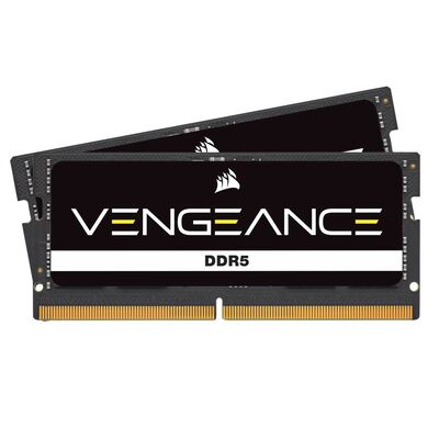 Corsair Vengeance 16GB (2x8GB) DDR5 SODIMM 4800MHz C40 1.1V Notebook Laptop Memory