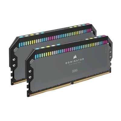 Corsair Dominator Platinum RGB 32GB (2x16GB) DDR5 UDIMM 6000Mhz Memory - Black