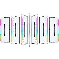Corsair Vengeance RGB PRO 16GB (2x8GB) DDR4 2666MHz C16 Desktop Gaming Memory White
