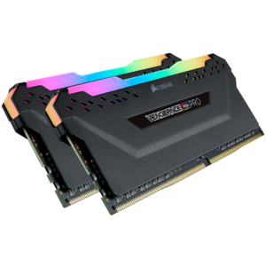 Corsair Vengeance RGB PRO DDR4, 3600MHz 32GB 2x 288 DIMM, Unbuffered, 18-22-22-42, black Heat spreader,1.35V, XMP 2.0,for AMD Ryzen