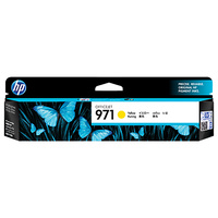 HP 971 Yellow Original Ink Cartridge, up to 2500 pages (CN624AA)