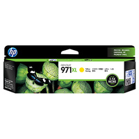 HP 971XL High Yield Yellow Original Ink Cartridge, up to 6600 pages (CN628AA)