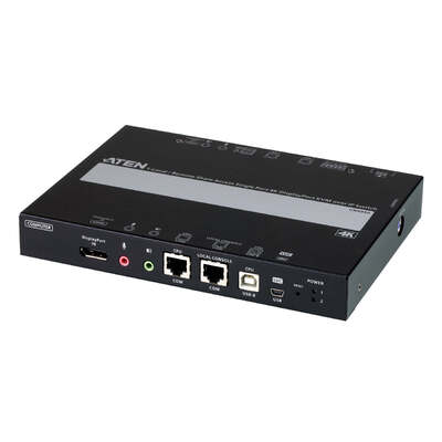 ATEN CN9950-AT-U 1-Local/Remote Share Access Single Port 4K DisplayPort KVM over IP Switch