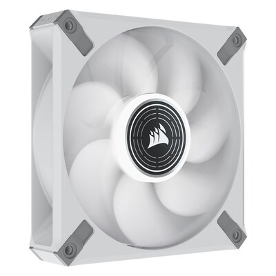 Corsair ML120 LED Elite White 120mm PWM Fan - White Frame