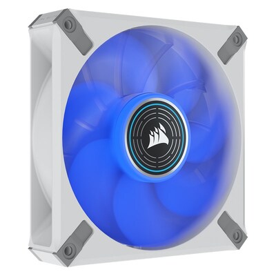 Corsair ML120 LED Elite Blue 120mm PWM Fan - White Frame