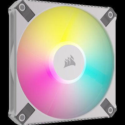 Corsair AF120 RGB SLIM 120mm PWM Fan, White