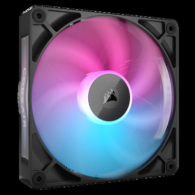 Corsair iCUE LINK RX140 RGB PWM 140mm Fan, Black, Single Pack