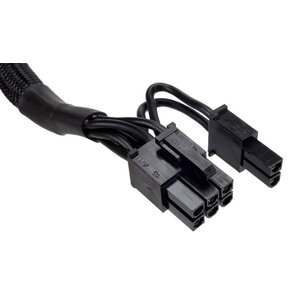 Corsair Type 4 Sleeved Black PCI-E Cable