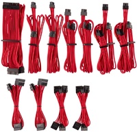 Corsair Premium Individually Sleeved PSU Cables Pro Kit - Red