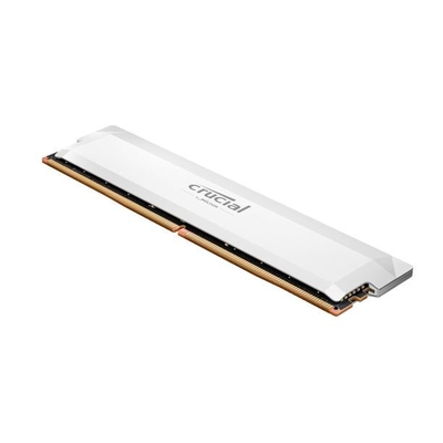 Crucial Pro 16GB (1x16GB) DDR5 UDIMM 6400MHz CL38 White PC Gaming Memory - CP16G64C38U5W