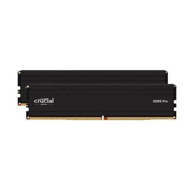 Crucial Pro CP2K16G60C48U5 32GB (2x16GB) DDR5 UDIMM 6000MHz CL48 Gaming Memory