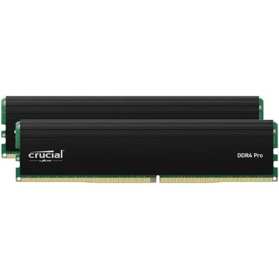 Crucial Pro 64GB KIT (2X32GB) DDR4 PC25600 3200Mhz C22 HEATSINK-CP2K32G4DFRA32A