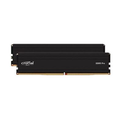 Crucial Pro CP32G56C46U5 32GB (2x16GB) DDR5 UDIMM 5600MHz CL46 Gaming Memory