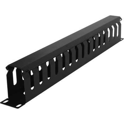 CyberPower Carbon CRA30002 Cable Routing - Duct Panel - 1U Height - Cold Rolled Steel

