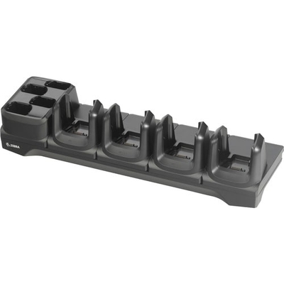 Zebra CRD-MC33-4SC4BC-01 4-Device and 4-Battery Charge-Only Cradle for MC33/MC34