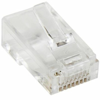 StarTech Cat5e RJ45 Stranded Modular Connector Plug (M), 50 Pack - CRJ4550PK