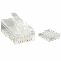 StarTech Cat6 RJ45 Stranded Modular Connector Plug (M), 50 Pack - CRJ45C6STR50