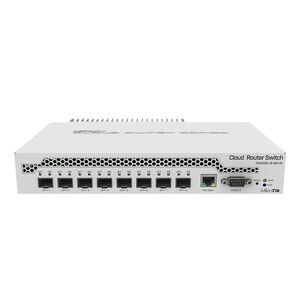 MikroTik CRS309-1G-8S+IN 8 SFP+ and 1Gigabit Ethernet Ports  POE and DC Input Rack Kit Included