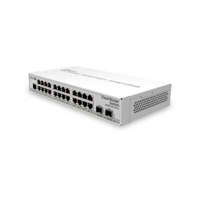 MikroTik CRS326-24G-2S+IN 24 Gigabit switch 2 x SFP+ cages Desktop Case
