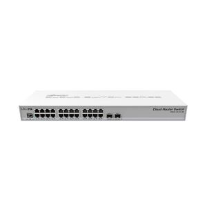 MikroTik CRS326-24G-2S+RM 24 Gigabit switch 2 x SFP+ cages 1U rackmount Dual boot