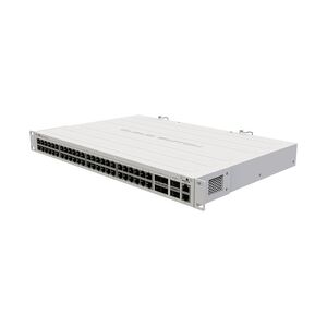 MikroTik CRS354-48G-4S+2Q+RM 48 Port Gigabit switch 4 x SFP+ cages 2 x 40G QSFP+ 1U rackmount Dual boot