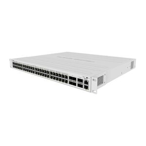 MikroTik CRS354-48P-4S+2Q+RM 750W 48 Port Gigabit switch 4 x SFP+ cages 2 x 40G QSFP+ 1U rackmount Dual boot