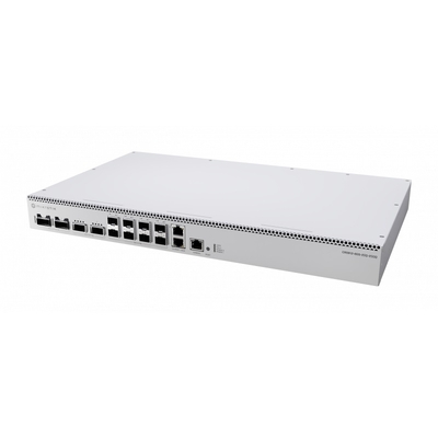 Mikrotik CRS812-8DS-2DQ-2DDQ-RM 2x 400G, 2x 200G, 8x 50G SFPs and 2x 10G Ethernet