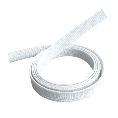 Brateck Braided Cable Sock (40mm/1.6' Width) Dimensions1000x40mm -- White
