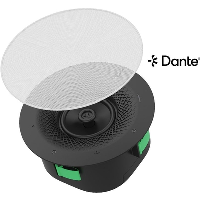 Yealink CS10-D Ceiling Speaker 2-Way Coaxial Dante Ceiling Loudspeaker 