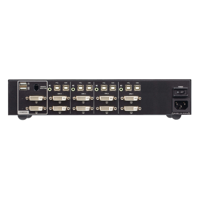 ATEN CS1144D4C-AT-U 4-Port USB DVI Dual Display Secure KVM Switch with CAC 