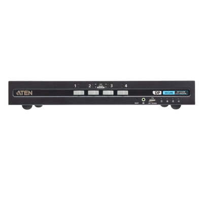 ATEN CS1184DP4C-AT-U 4-Port USB DisplayPort Secure KVM Switch with CAC (PSD PP v4.0 Compliant)