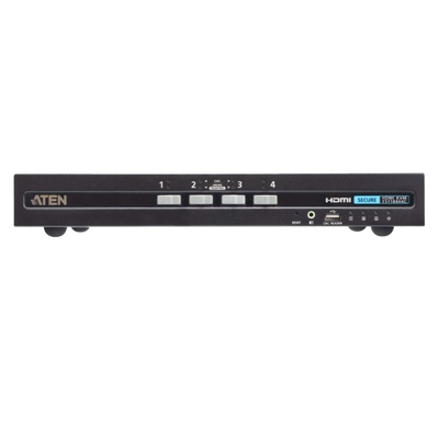 Aten 4-Port USB HDMI Secure KVM Switch with CAC (PSD PP v4.0 Compliant)