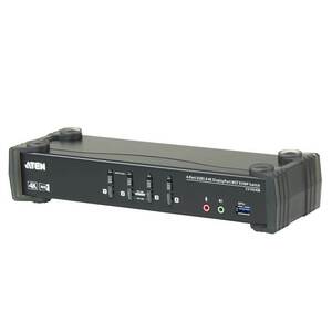 ATEN CS1924M 4 Port USB 3.0 4K DisplayPort MST KVMP Switch