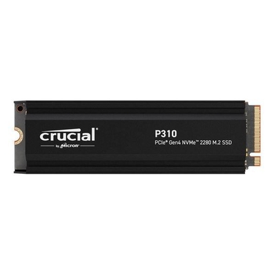 Crucial 1TB P310 NVMe PCIe 4.0 M.2 Internal SSD with Heatsink - CT1000P310SSD5