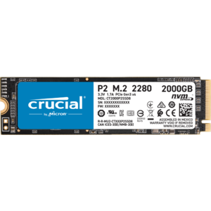 Crucial P2 2TB PCIe M.2 2280SS SSD