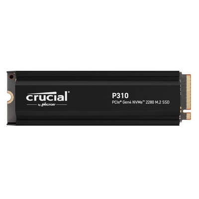 Crucial 2TB P310 NVMe PCIe 4.0 M.2 Internal SSD with Heatsink