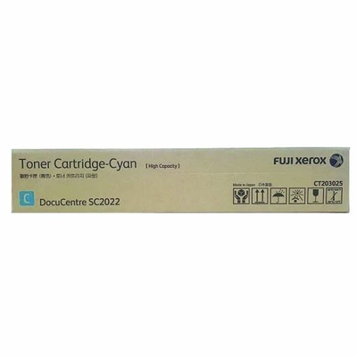 FUJIFILM CT203025, FUJI XEROX SC2022 CT203025 CYAN HIGH YIELD TONER 14.4K